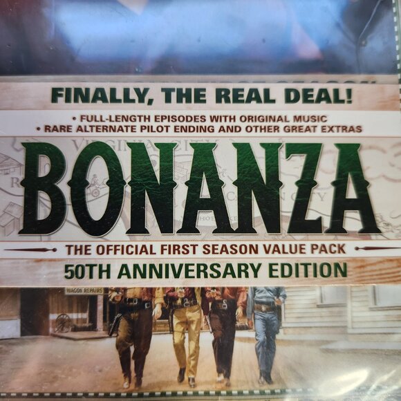 Bonanza DVD 50th Anniversary Edition Season 1 New Sealed 2009 - Picture 6 of 7